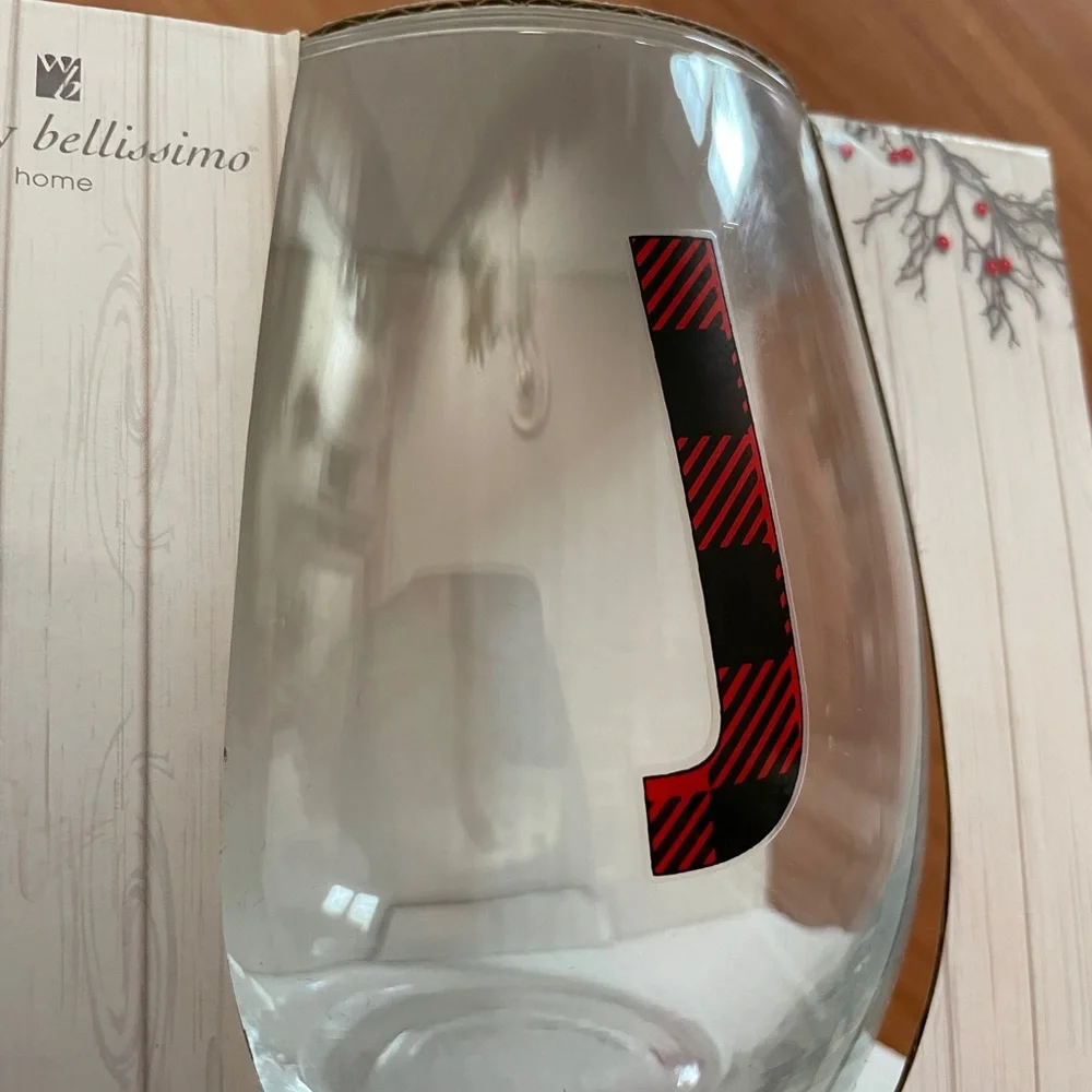 Set of 2 Stemless Wine Glasses